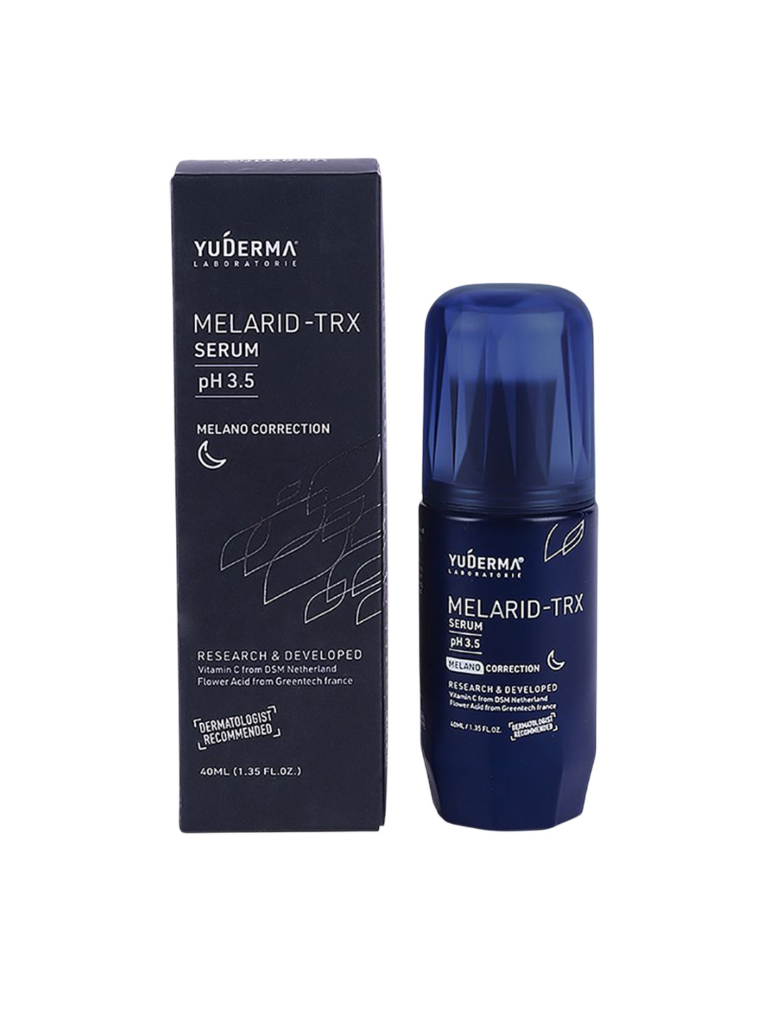 Yuderma Laboratories Pvt. Ltd. Melarid TRX Serum pH 3.5 - Melano Correction - 40 ml
