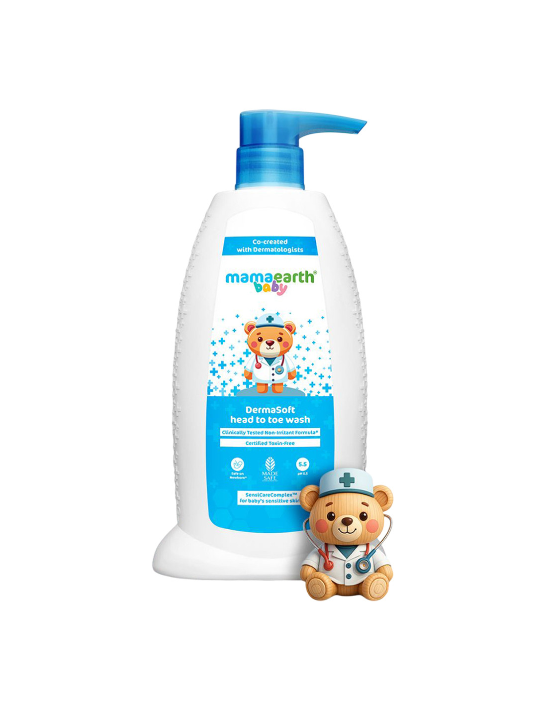 Mamaearth Derma Soft Head To Toe Wash - 250 ml