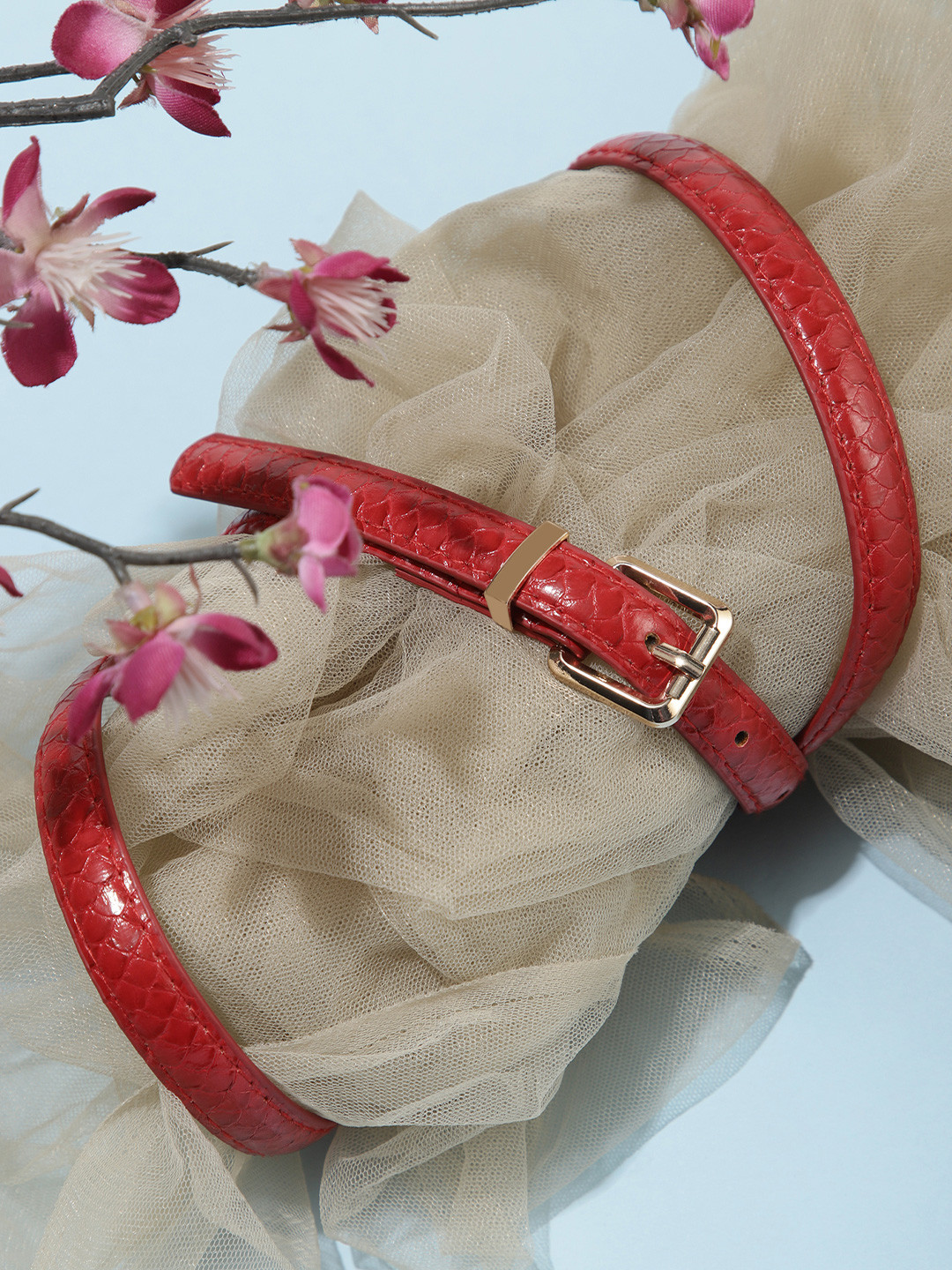LULU & SKY My Daily Wear Women Textured Belt