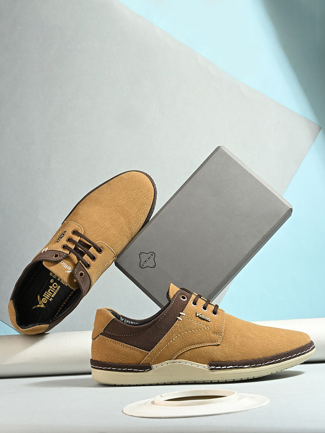 Vellinto RAVON Men Colourblocked Derbys