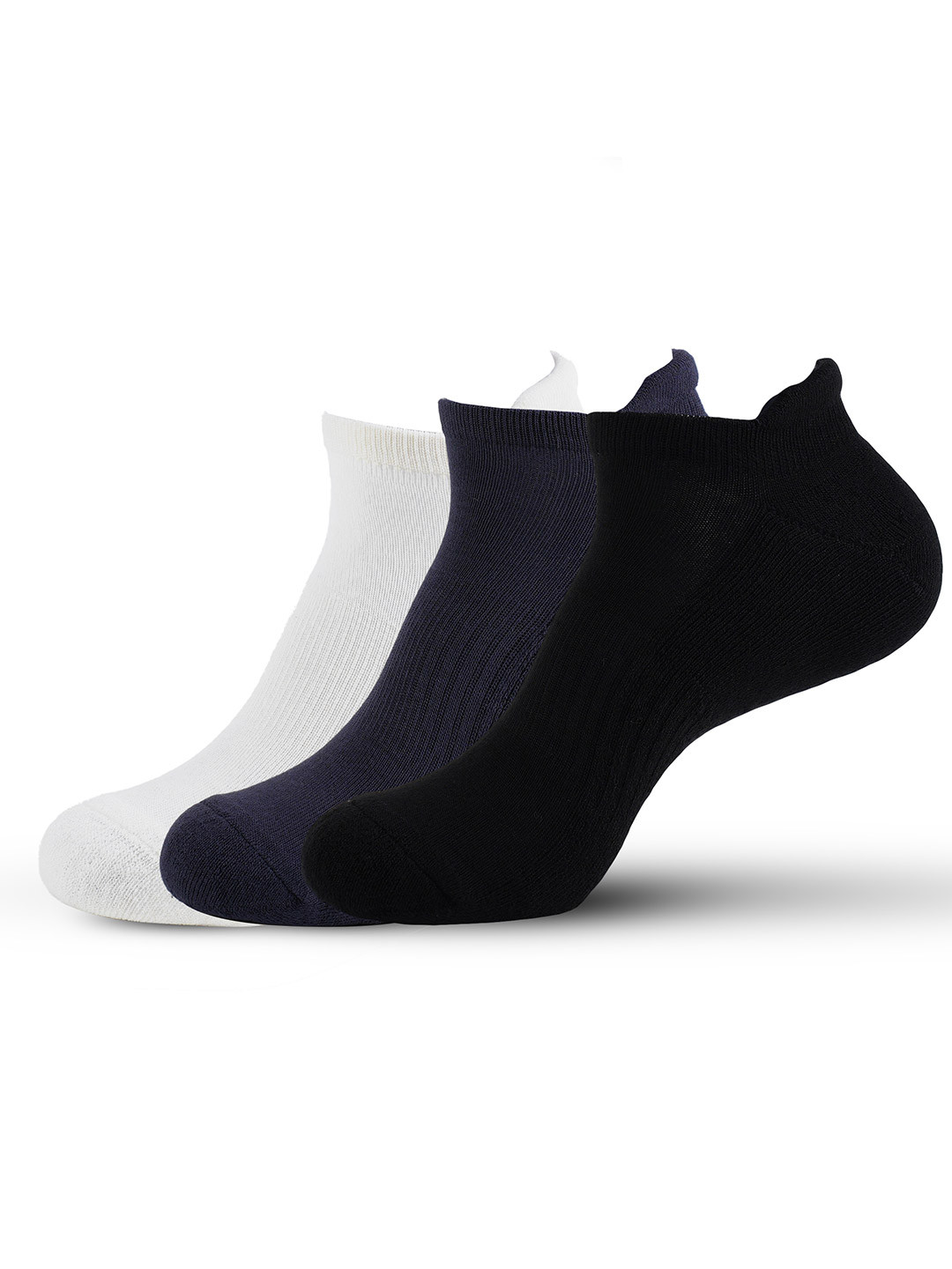 Socksxpress Pack of 3 Men Bamboo Half Terry Ankle Socks