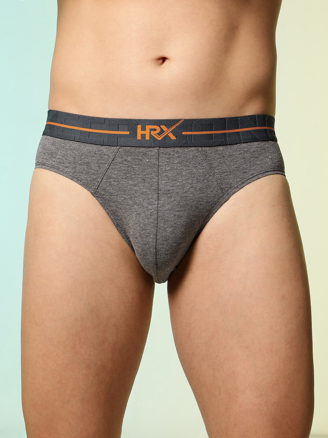 HRX by Hrithik Roshan Men Pack Of 3 Anti-Microbial Briefs HRX_SS25_M_BRF_CS3_001_A