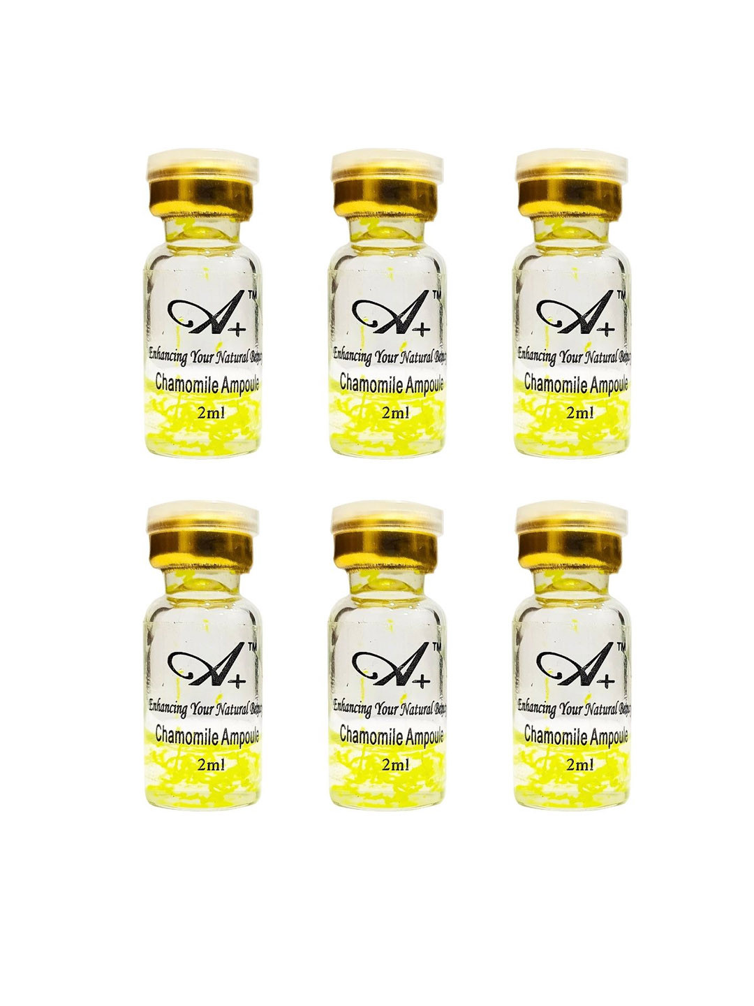 A+ Professional Range Set Of 6 Chamomile Ampoule For Sensitive Skin- 2 ml Each