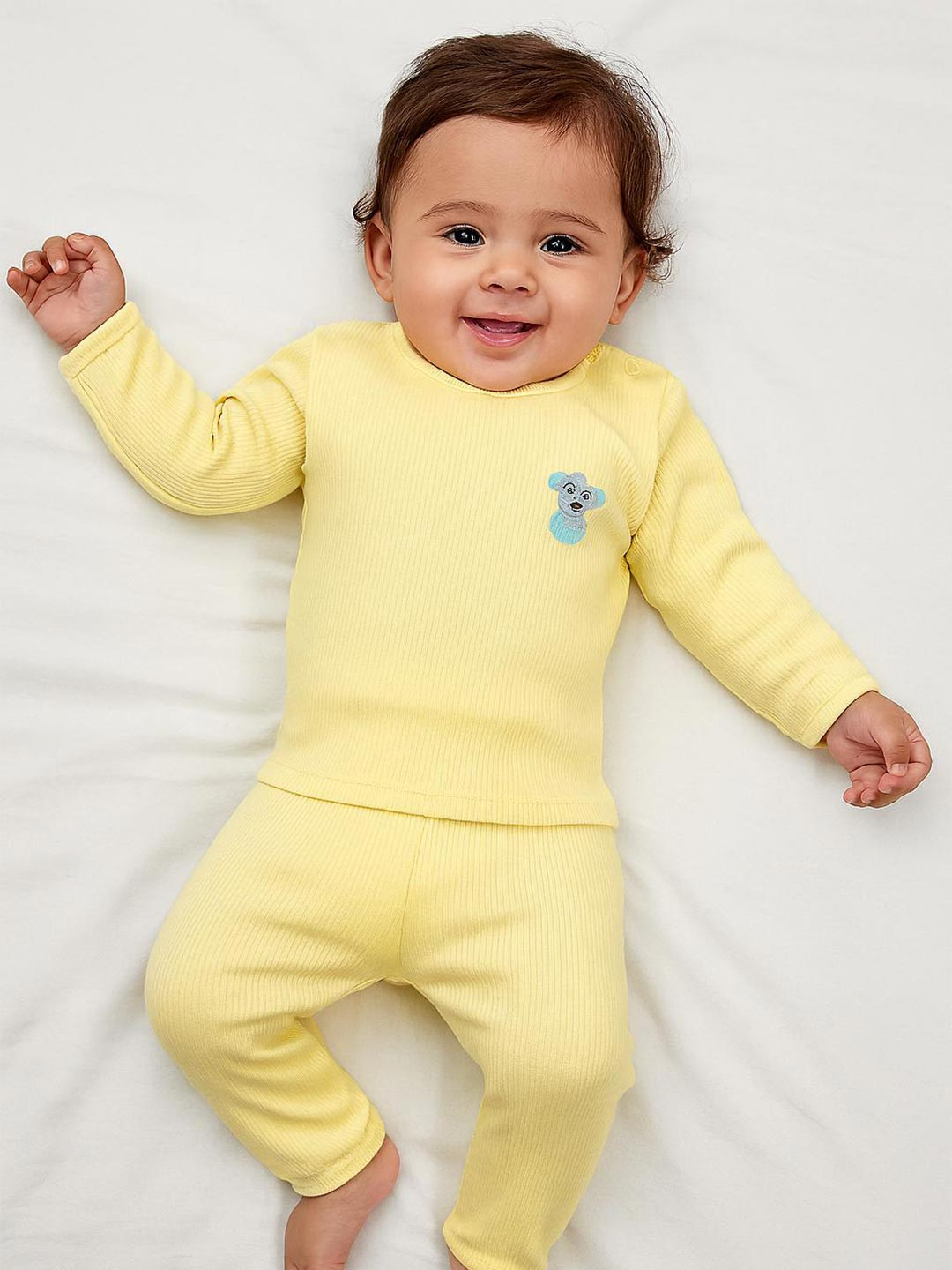 MeeMee Boys Peach-Coloured & Brown Tailored Jacket