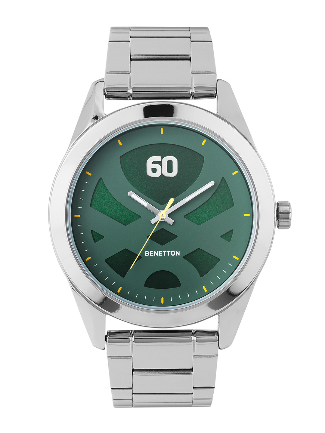 United Colors of Benetton Men Brand Logo Patterned Analogue Watch UWUCG0208