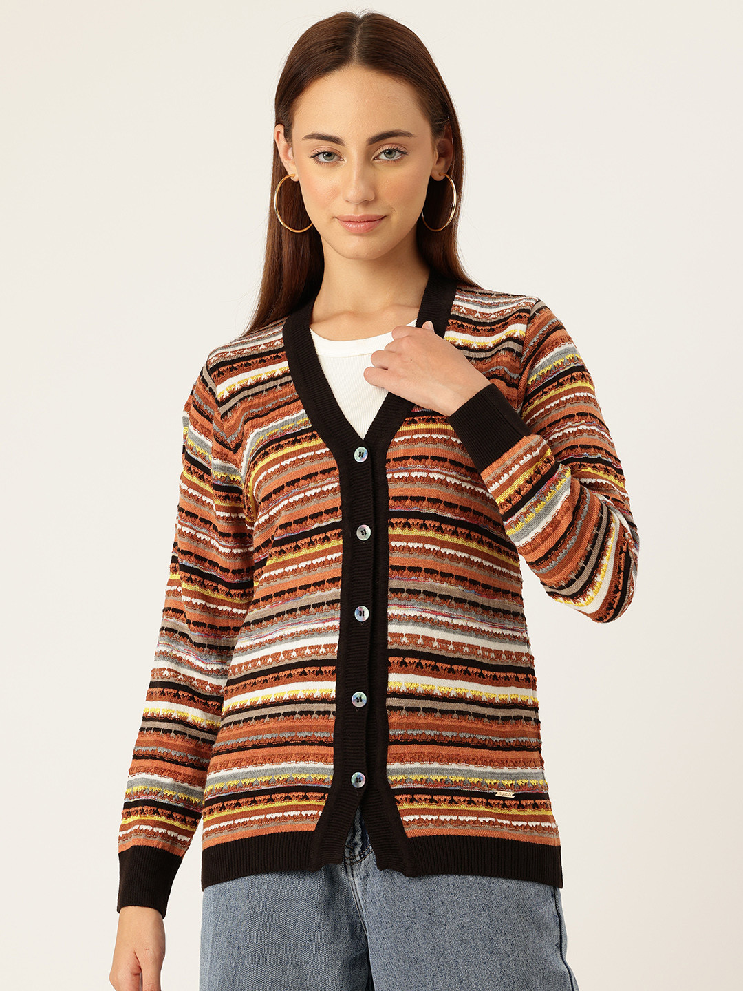 Monte Carlo Multi-Striped Cardigan