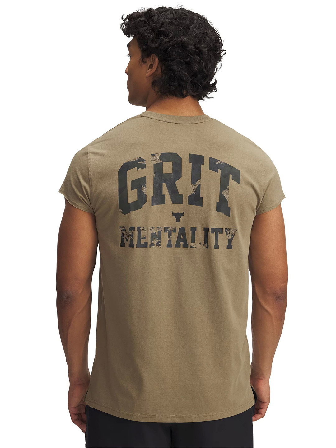 UNDER ARMOUR Project Rock Cap Sleeves T-Shirt