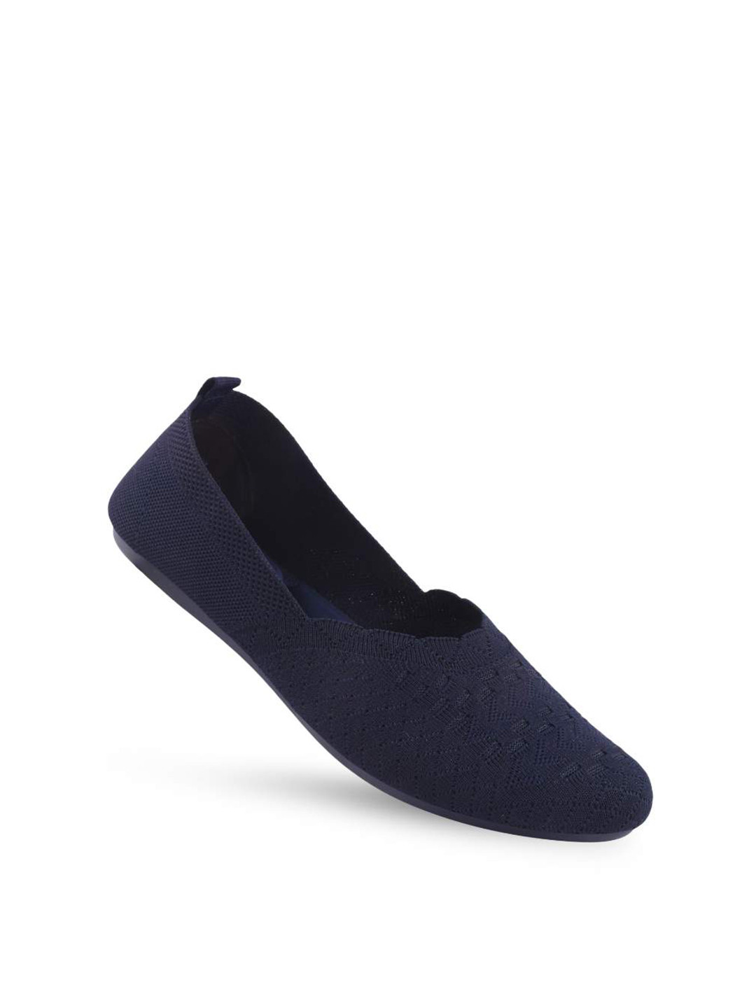 CAFONE Footwear Navy Blue Women Memory Foam Casual Bellies