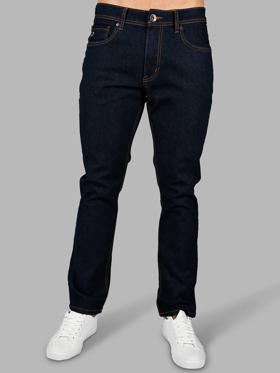 TIM PARIS Men Rinse Parker Slim Straight Jeans