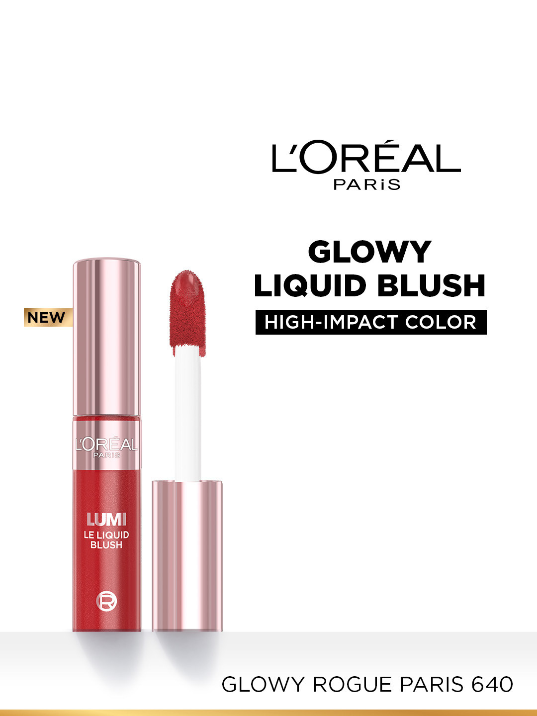 LOreal Lumi Le Liquid Radiant & Glowy Finish Blush 10g - Rouge Paris 640