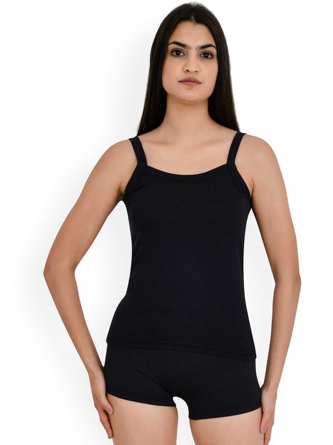 CHARMZ Women Square Neck Cami & Shorts Night Suits