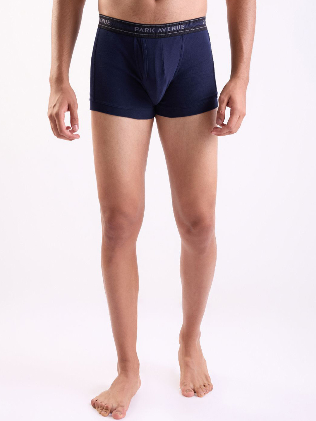 Park Avenue Pure Cotton Mid-Rise Short Trunk PZTX00215-B887F090-Dark Blue
