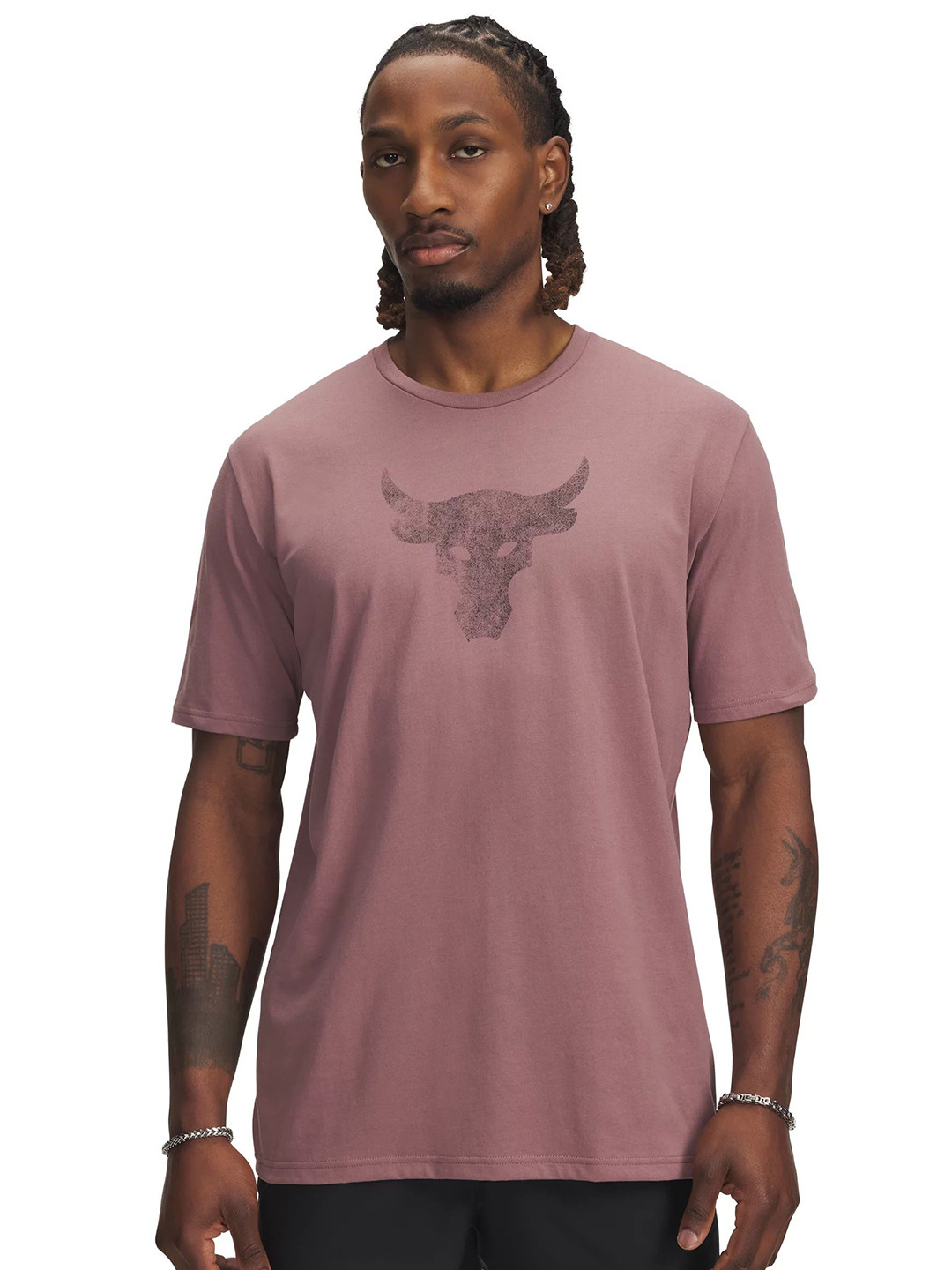 UNDER ARMOUR Project Rock Brahma Bull Short Sleeves T-shirt