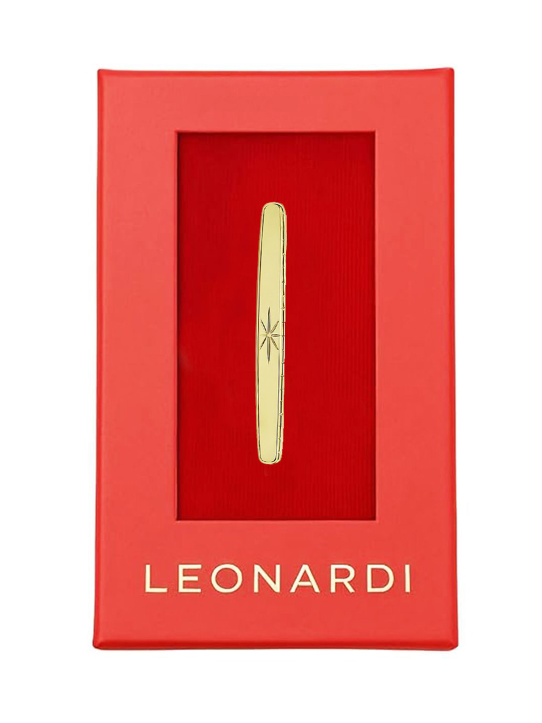 Leonardi Gold-Plated Minimal Tie Pin