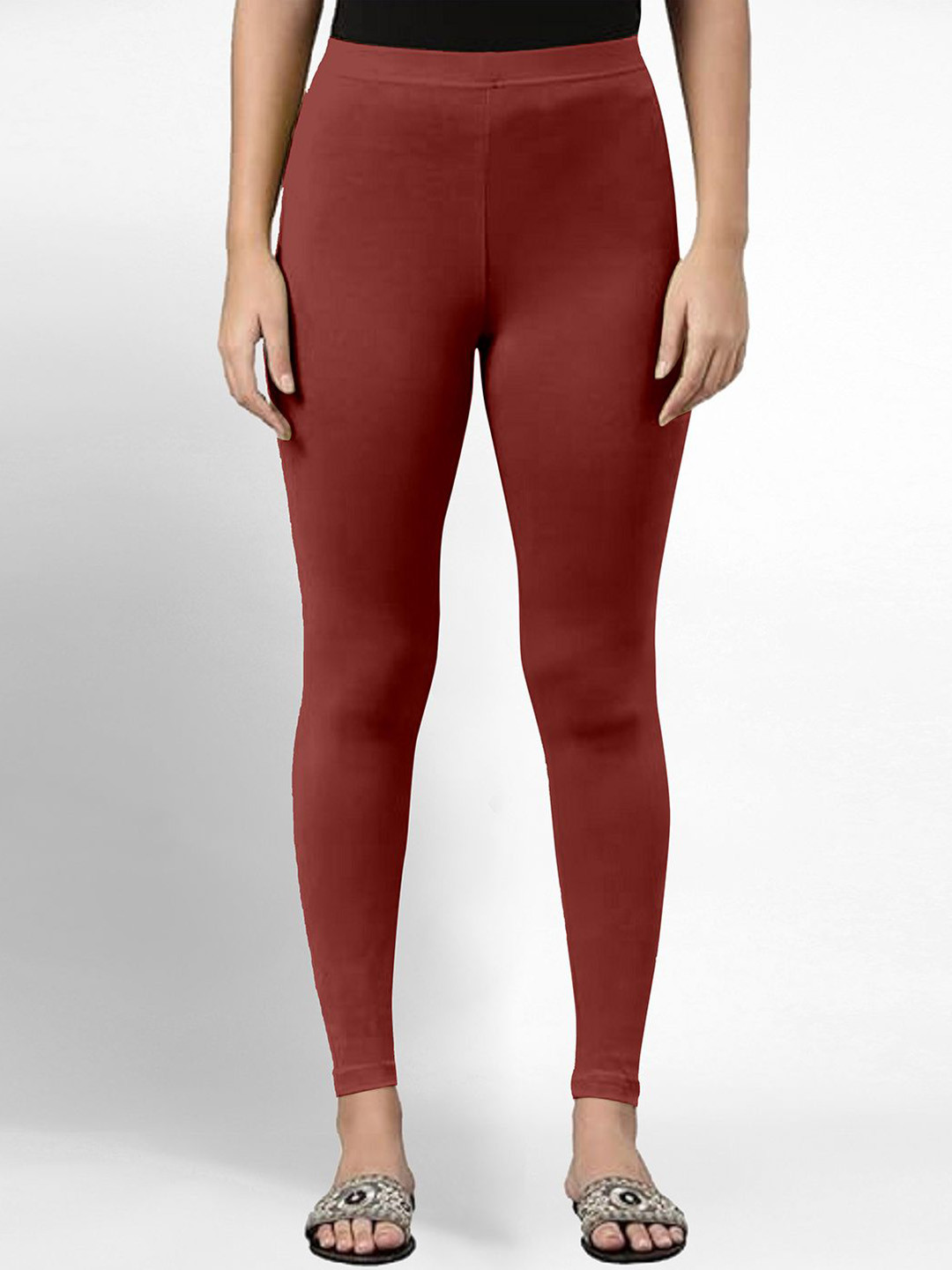 Trendmalls Ankle Length Ultra Soft Waistband Cotton Leggings
