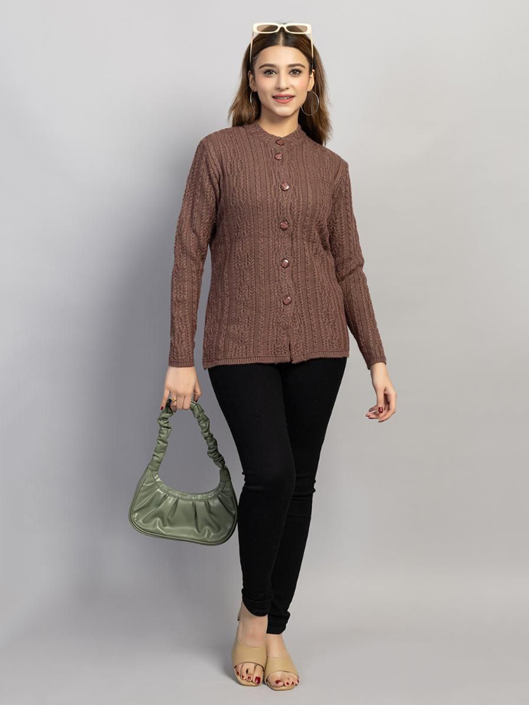 Dart Line Women Cardigan