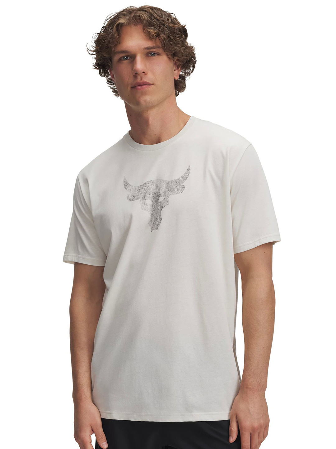 UNDER ARMOUR Project Rock Brahma Bull Short Sleeves T-shirt