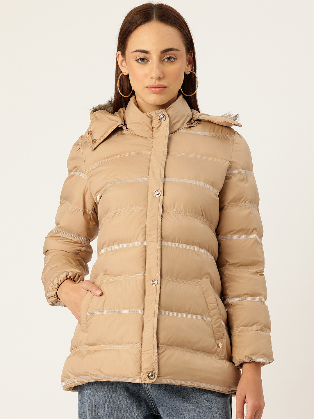 Monte Carlo Parka Jacket with Detachable Hood