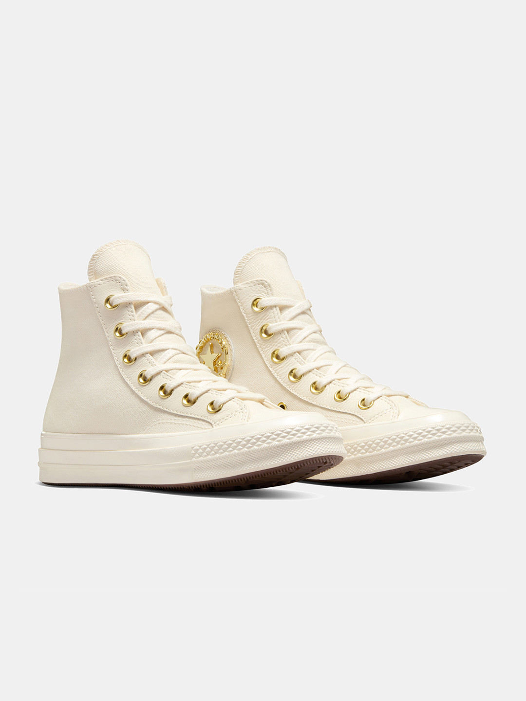 Converse Women Chuck 70 Gold High Top Sneaker