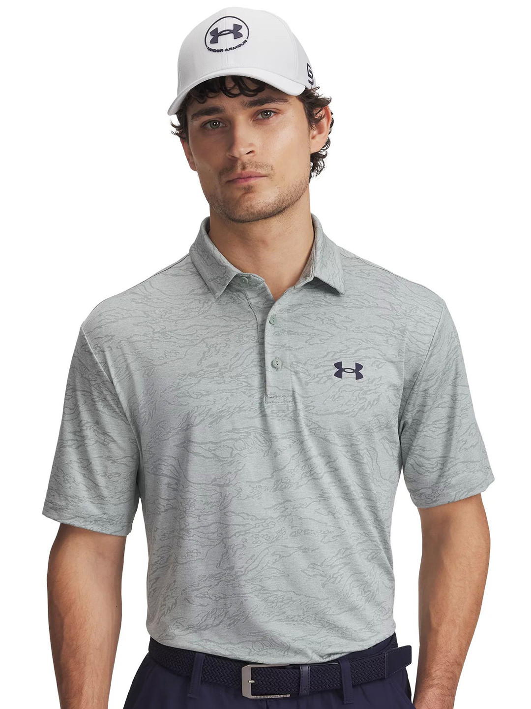 UNDER ARMOUR Playoff Jacquard Short Sleeve Polo T-Shirt