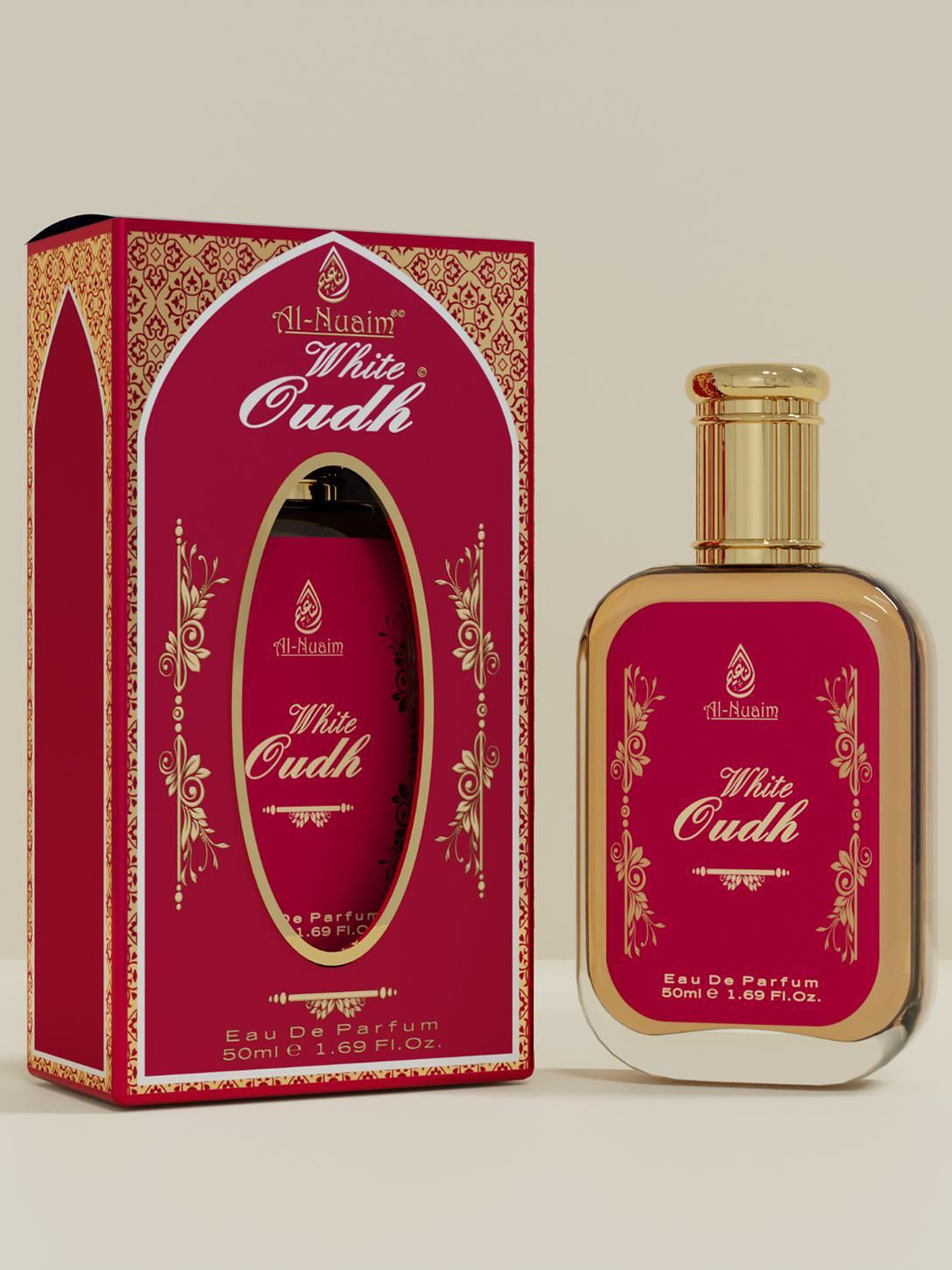 Al-Nuaim Set Of 2 Ameer Al Oudh & White Oudh Eau De Parfum - 50 ml Each
