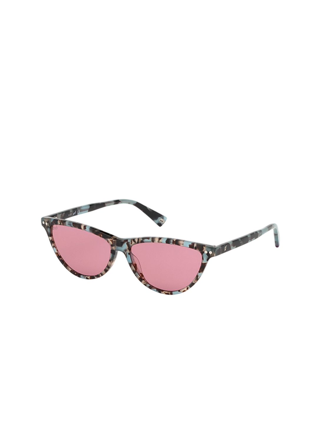 WEB EYEWEAR Women Cateye Sunglasses with UV Protected Lens WE0264 55 55Y