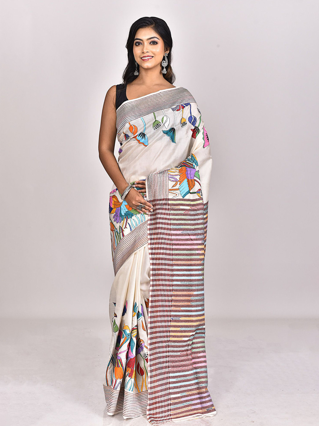 RAM SHYAM collection Printed  Saree With Blouse Piece
