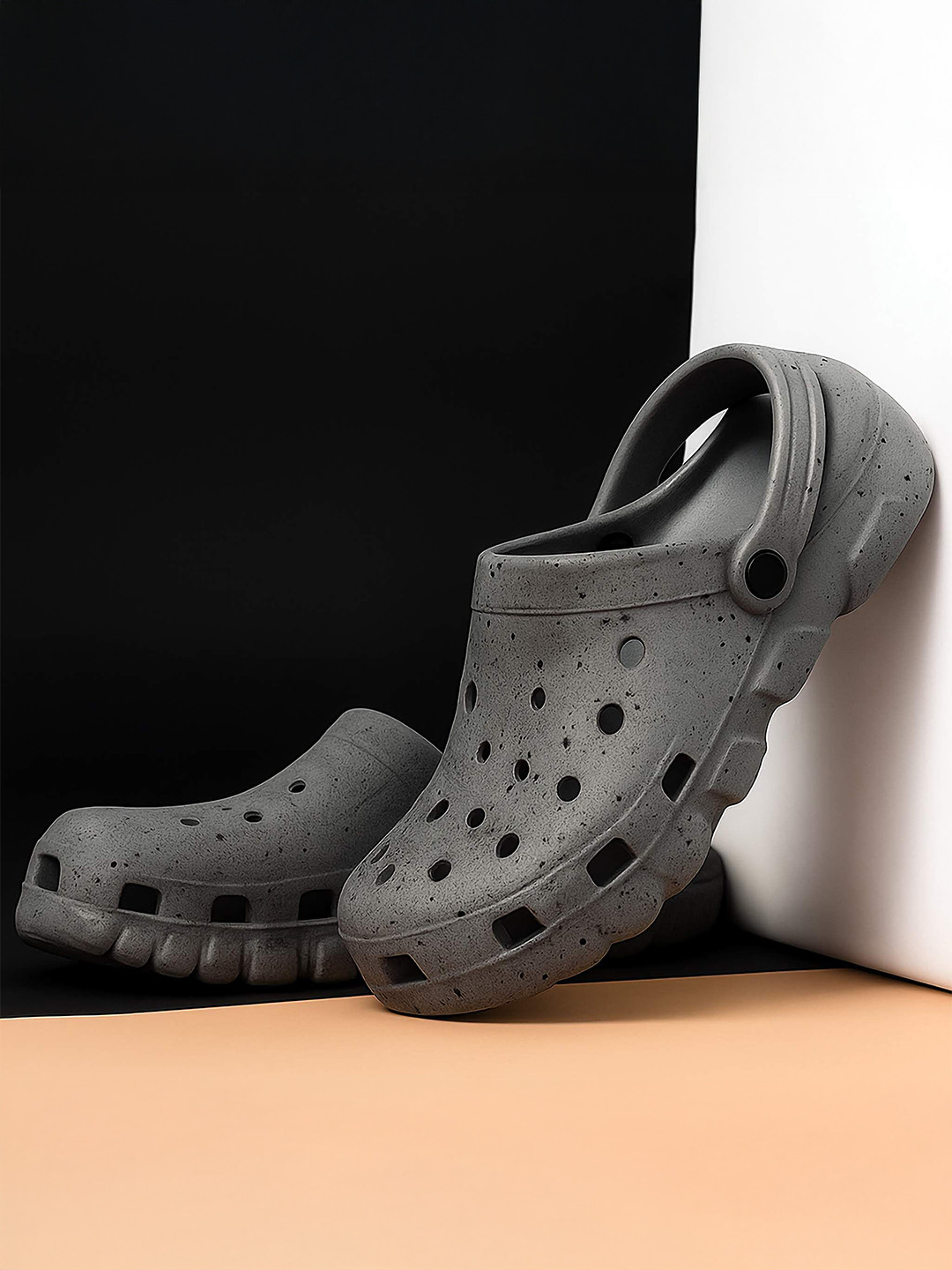 rishXation Self Design EVA Clogs