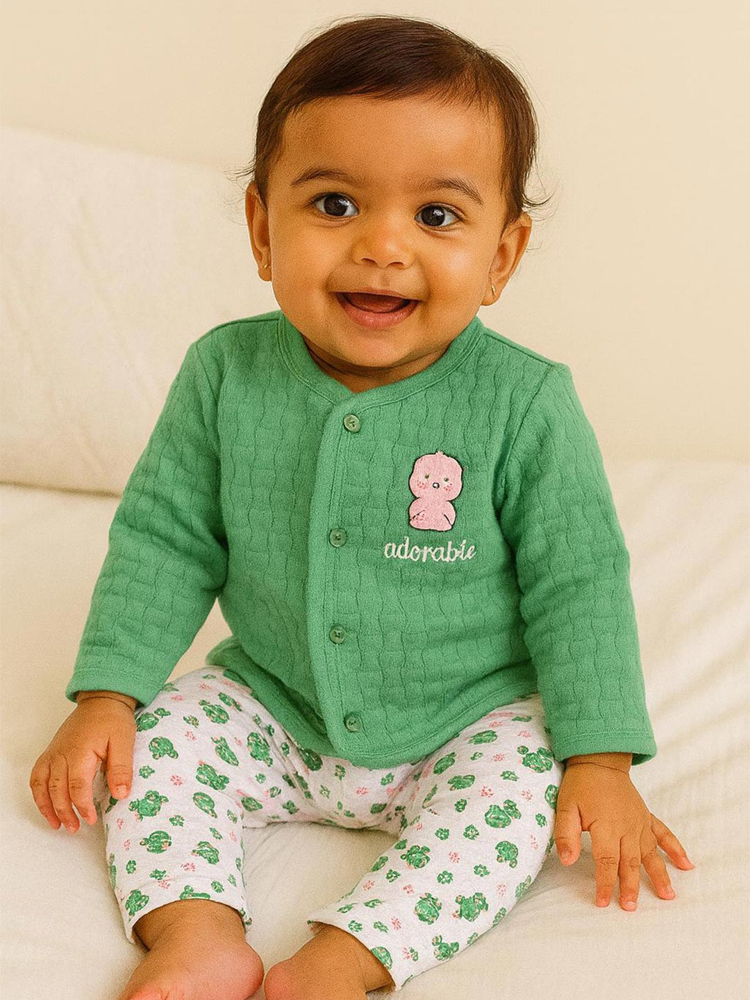 MeeMee Kids 2 Pieces Printed Night suit