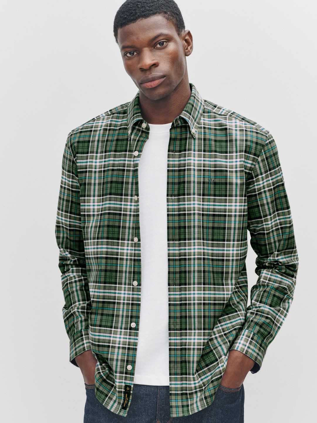 NEXT Checked Oxford Shirt