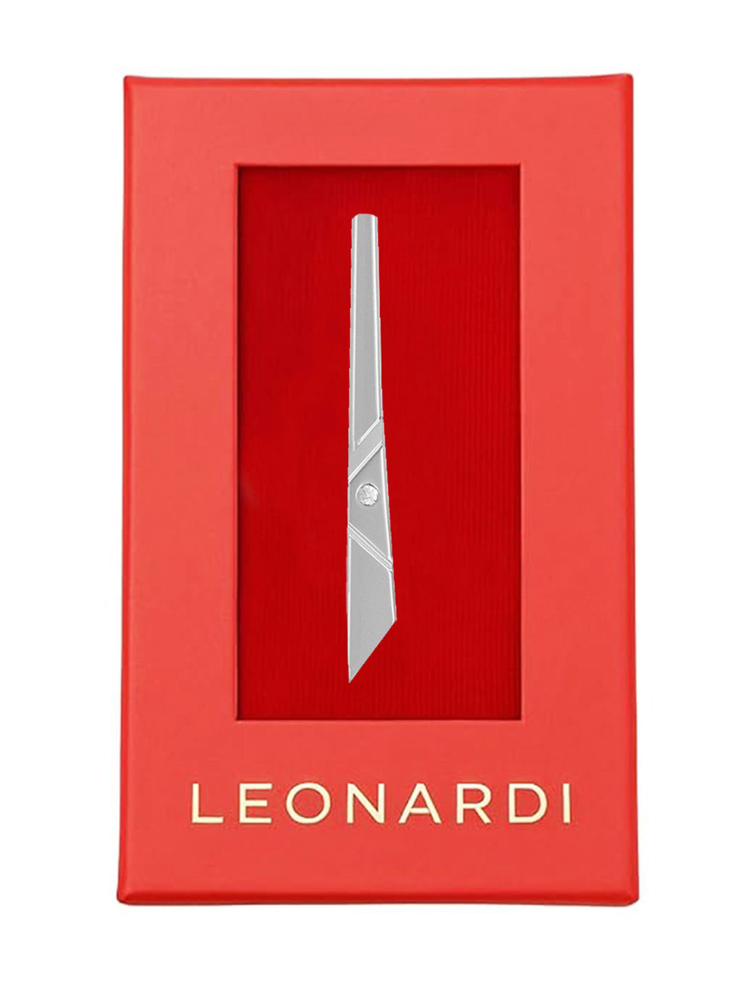 Leonardi Silver-Plated Tie Pin
