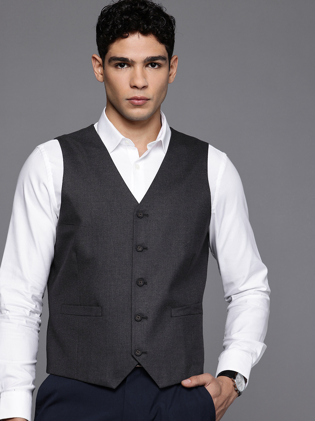 Theme Slim Fit Waistcoat