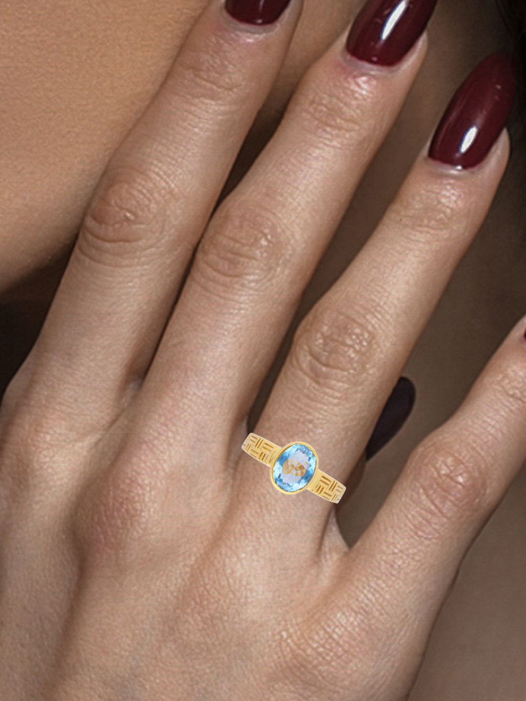 C KRISHNIAH CHETTY JEWELLERS PVT LTD 22Kt Gold Finger Ring - 6.25g