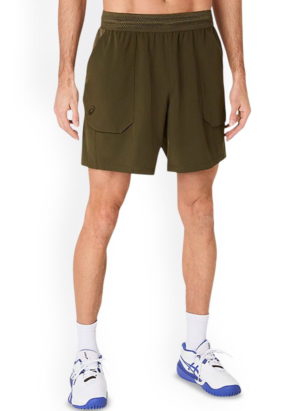 ASICS Match Men Mid Rise Sports Shorts
