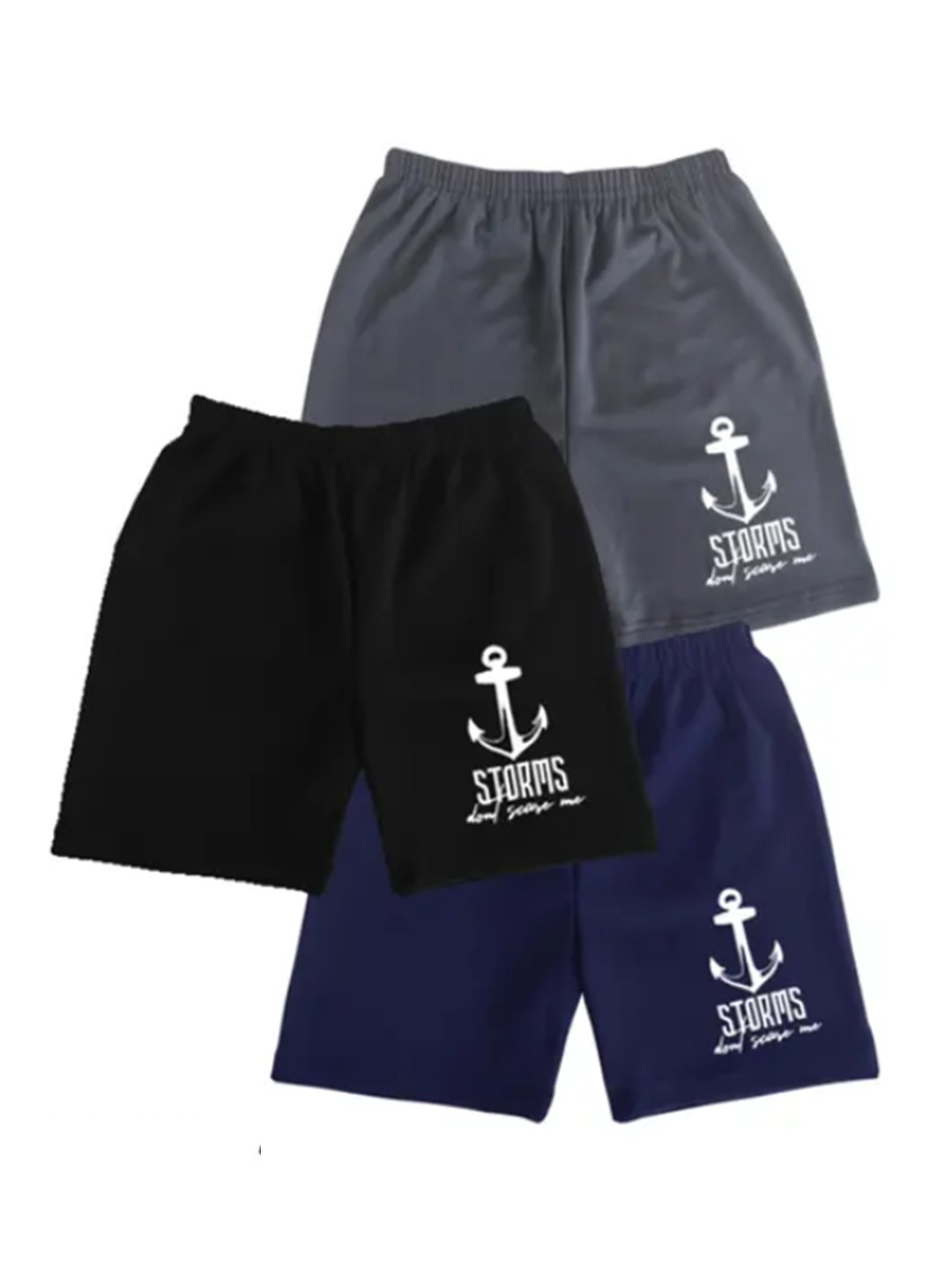 RAZCALJACK Unisex Kids Typography Outdoor Sports Shorts