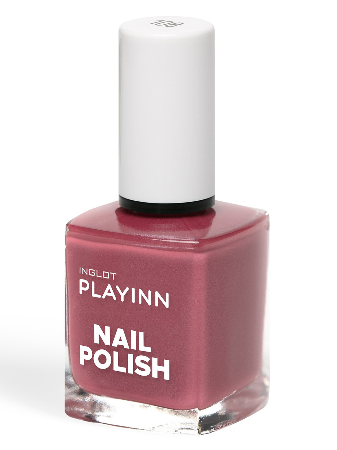 INGLOT Playinn Matte Quick Dry Nail Polish 15 ml - Red 108