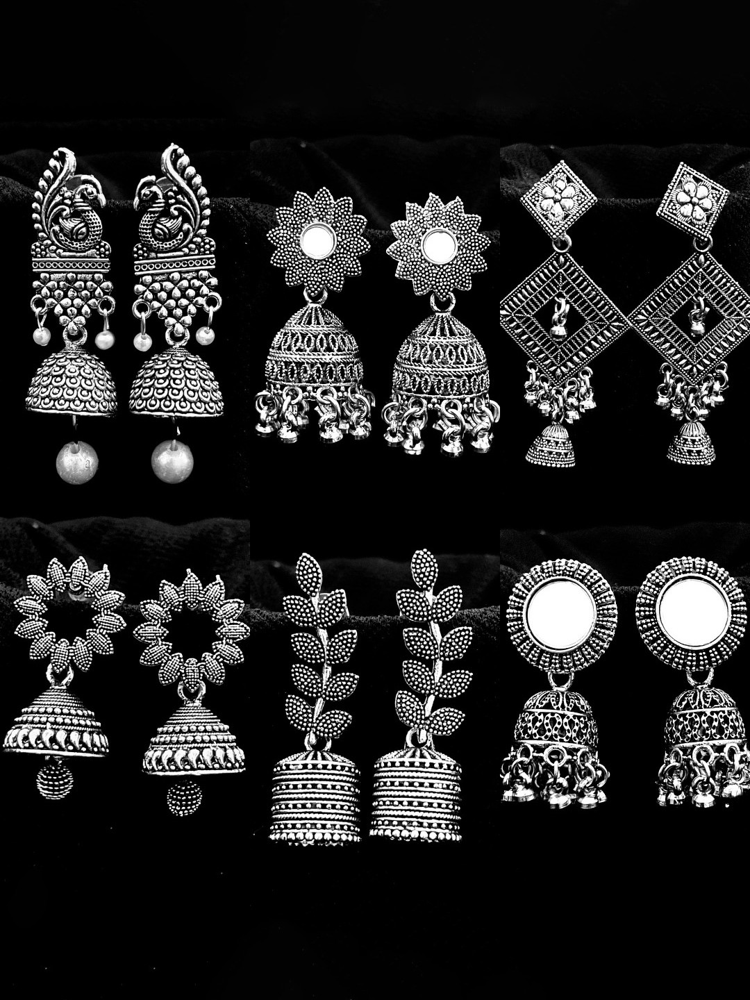 ANNORA INTERNATIONAL Women NA Alloy Jhumkas