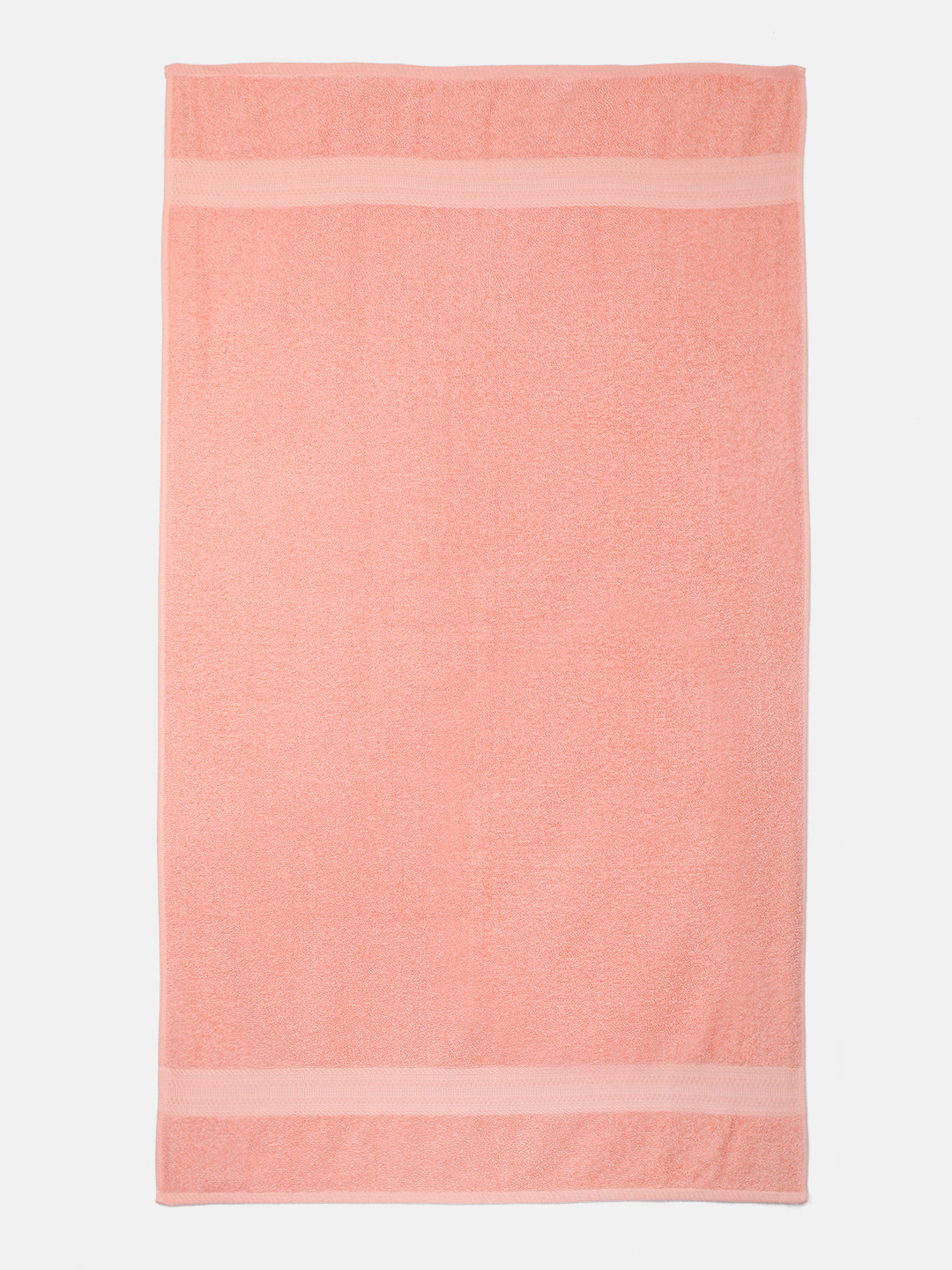 Cayman Peach Solid Cotton Ultrasoft 500 GSM Bath Towel