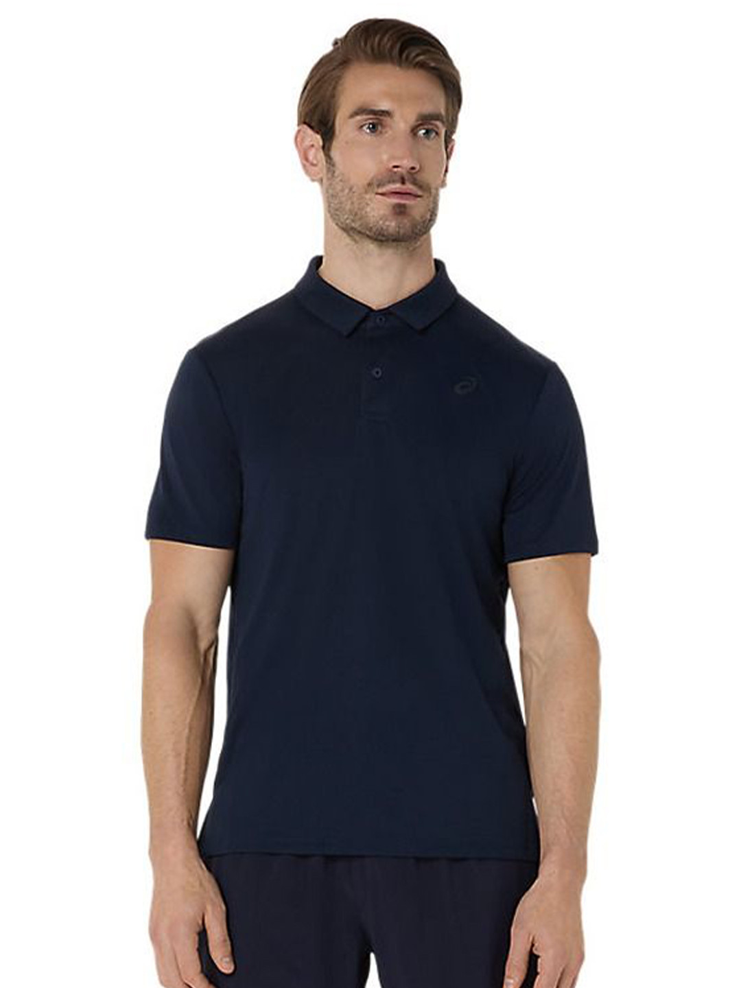ASICS HEX Graphic Polo Collar T-shirt