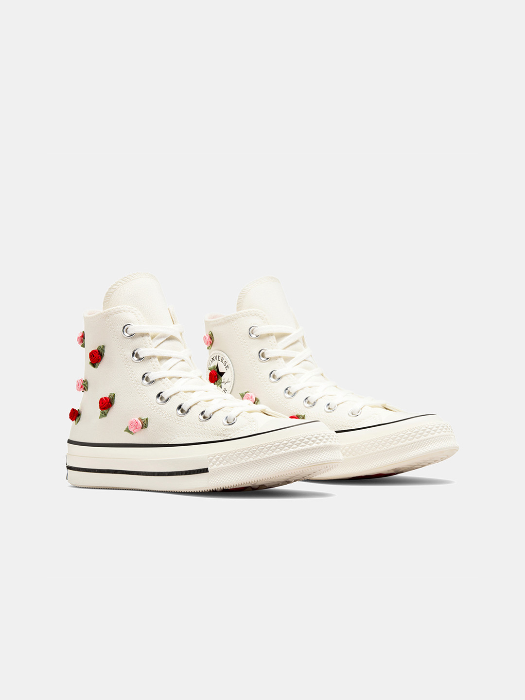 Converse Women Chuck 70 Roses Canvas High Top Sneaker
