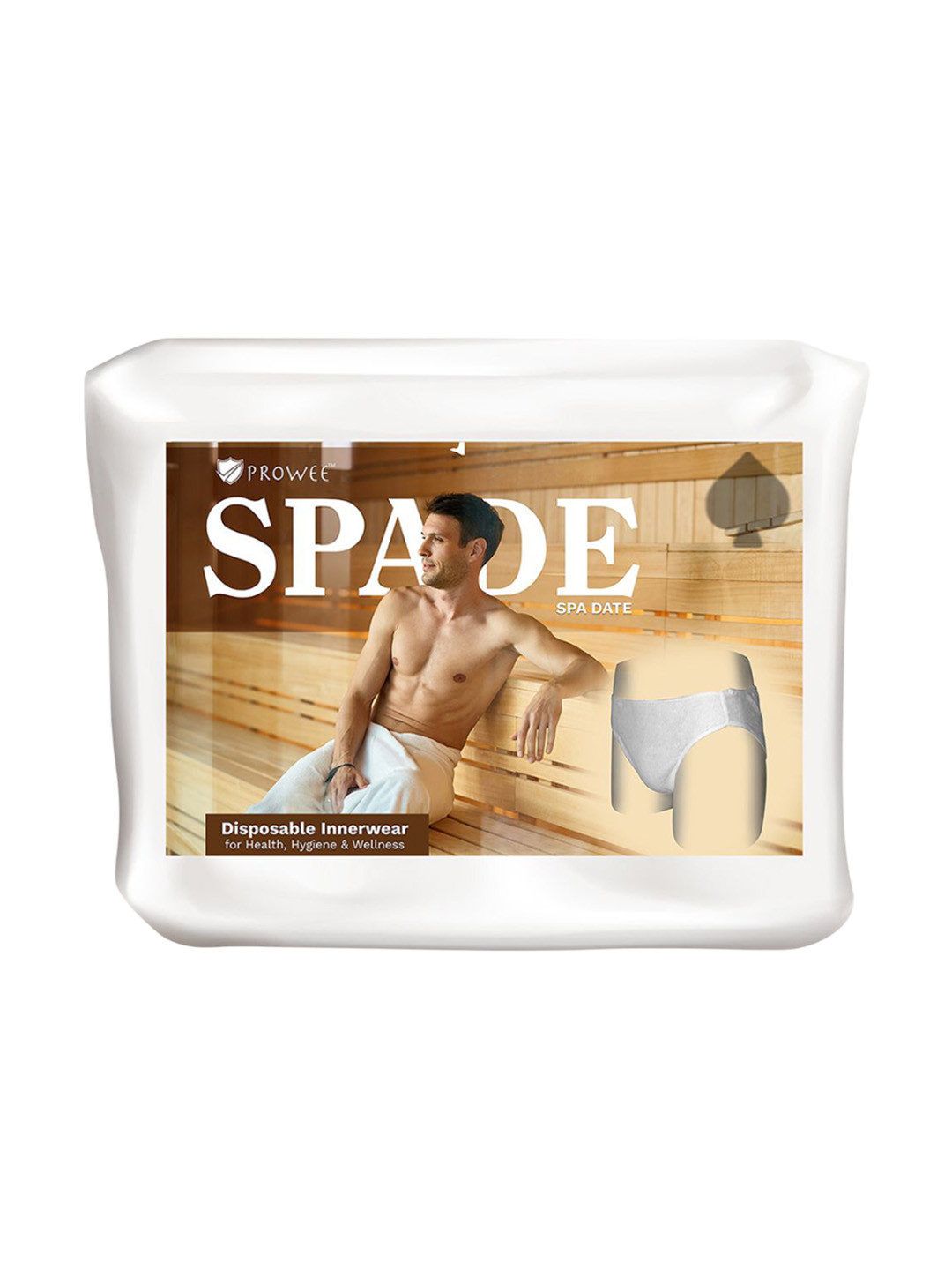 Prowee Disposable Anti Bacterial Basic Briefs