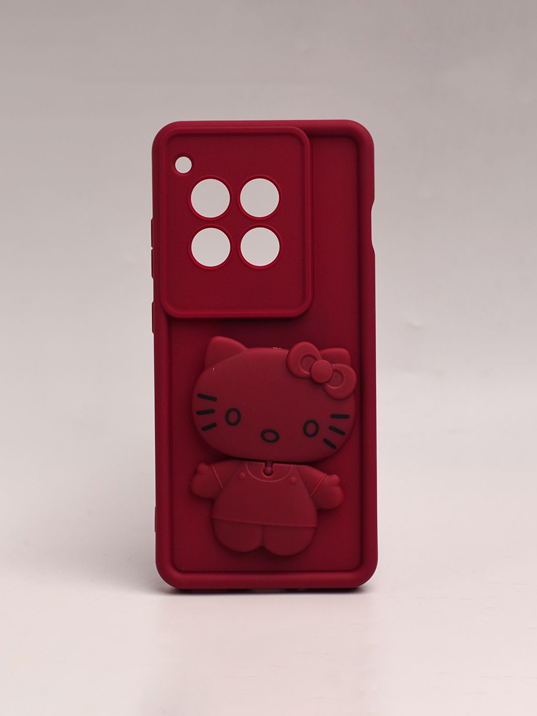 PEEPERLY Women OnePlus 13R Meow Makeup Mirror Back Case