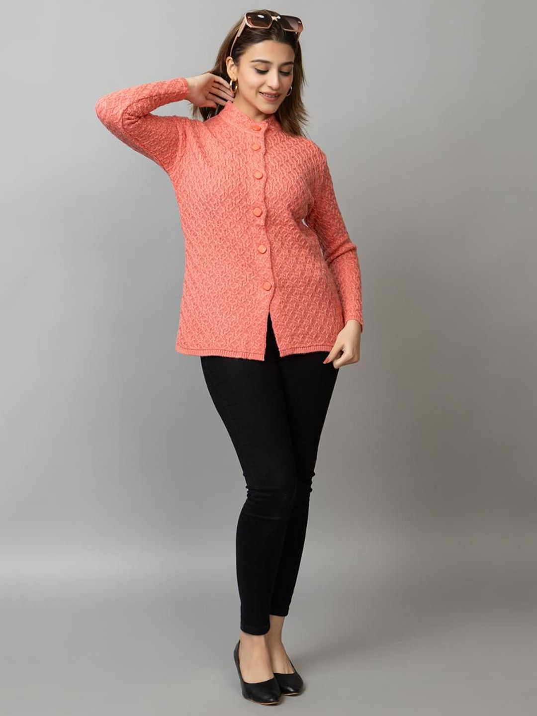 Dart Line Women Cardigan