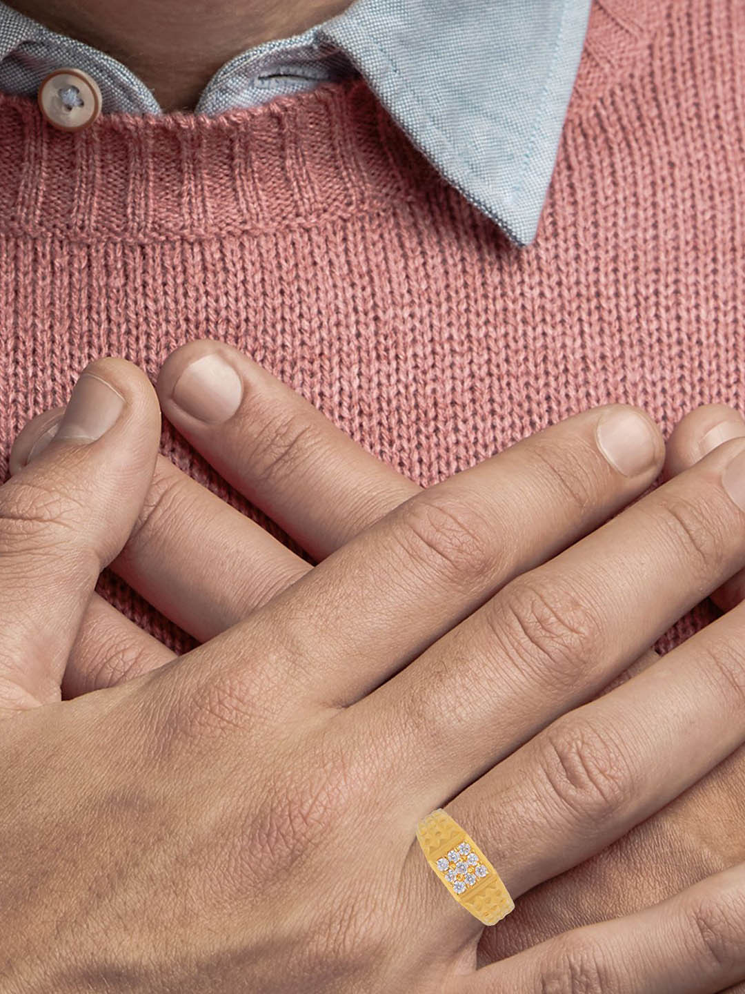 C KRISHNIAH CHETTY JEWELLERS PVT LTD 22KT Finger Ring Gold- 8.64 g