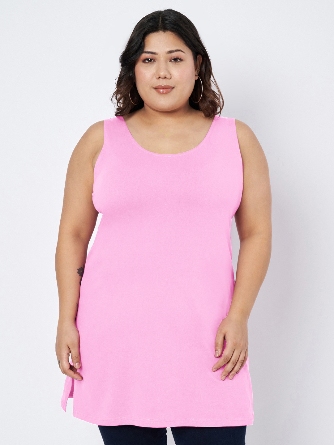 BRINNS Plus Size Round Neck Slips
