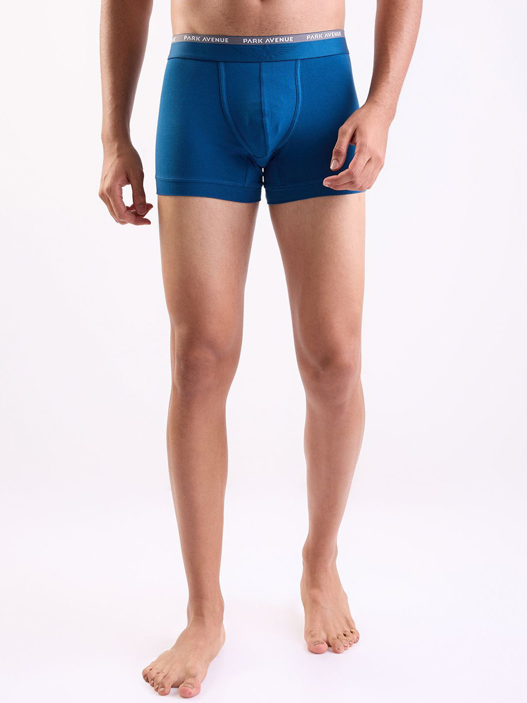 Park Avenue Pack Of 2 Mid-Rise Short Trunks PZTX00217-B787F100-Dark Blue