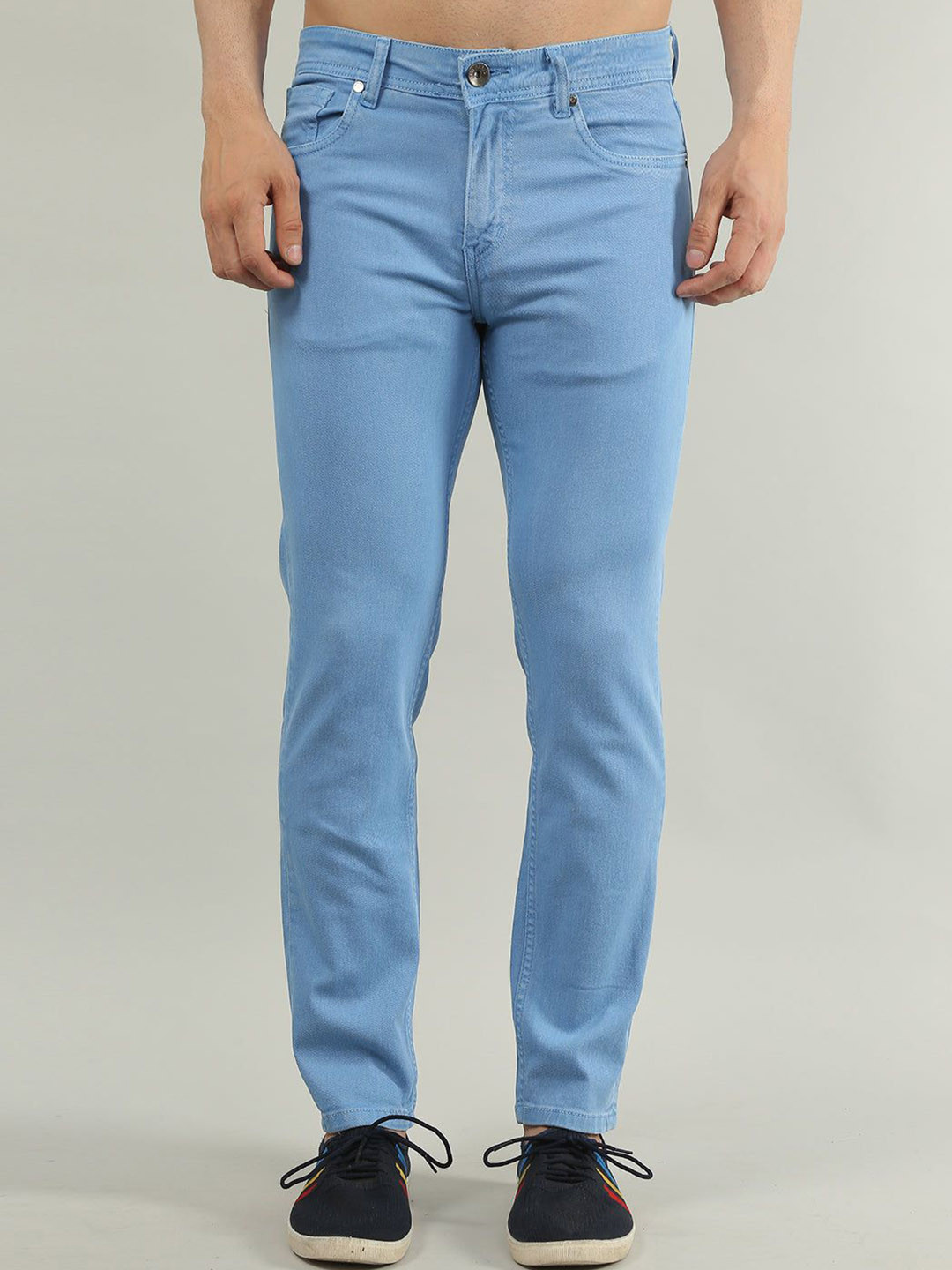 TIM PARIS Hugo Men Original Skinny Fit Mid-Rise Stretchable Jeans