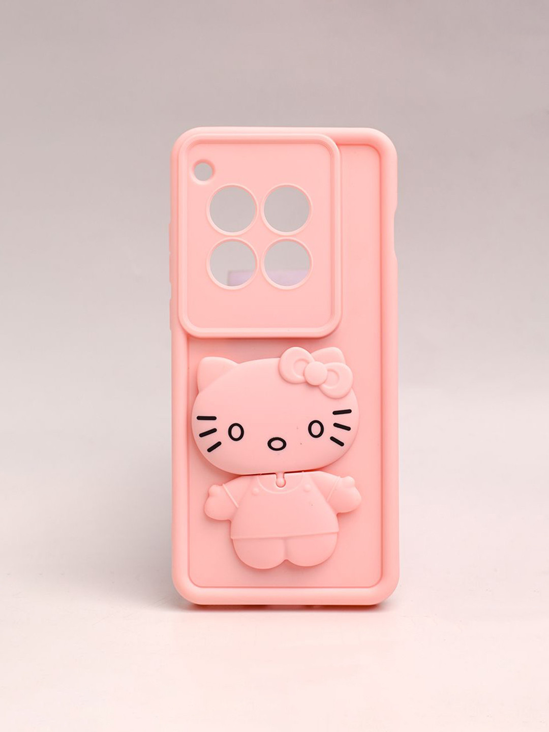 PEEPERLY Women OnePlus 12R Meow Makeup Mirror Back Case