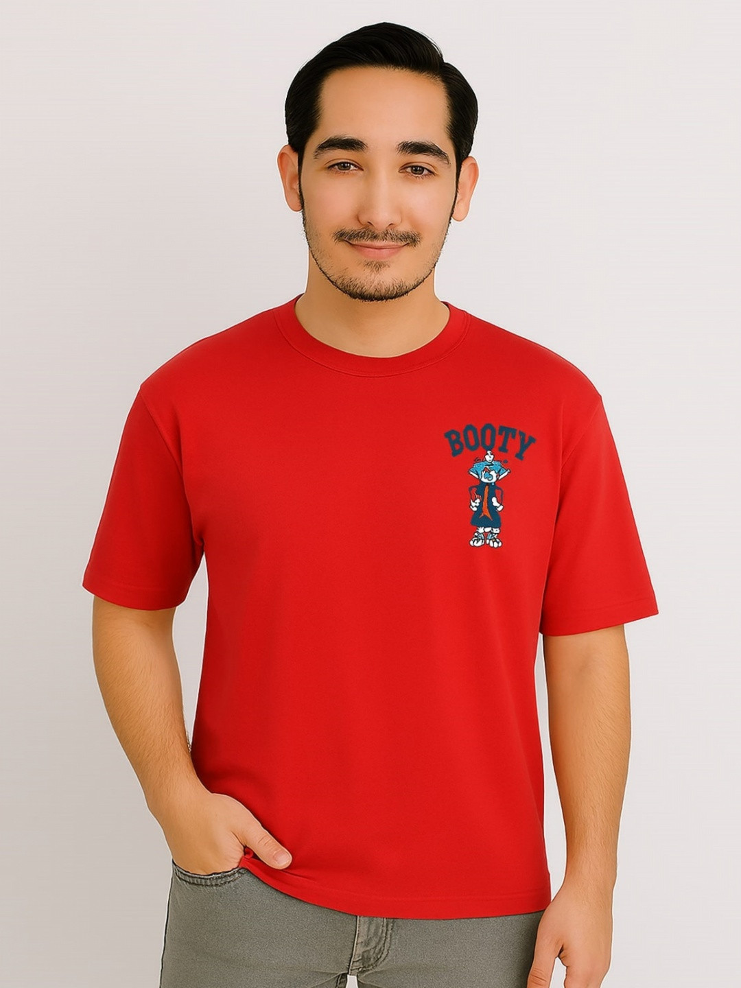 SANDPIPER Graphic Printed Cotton T-shirt