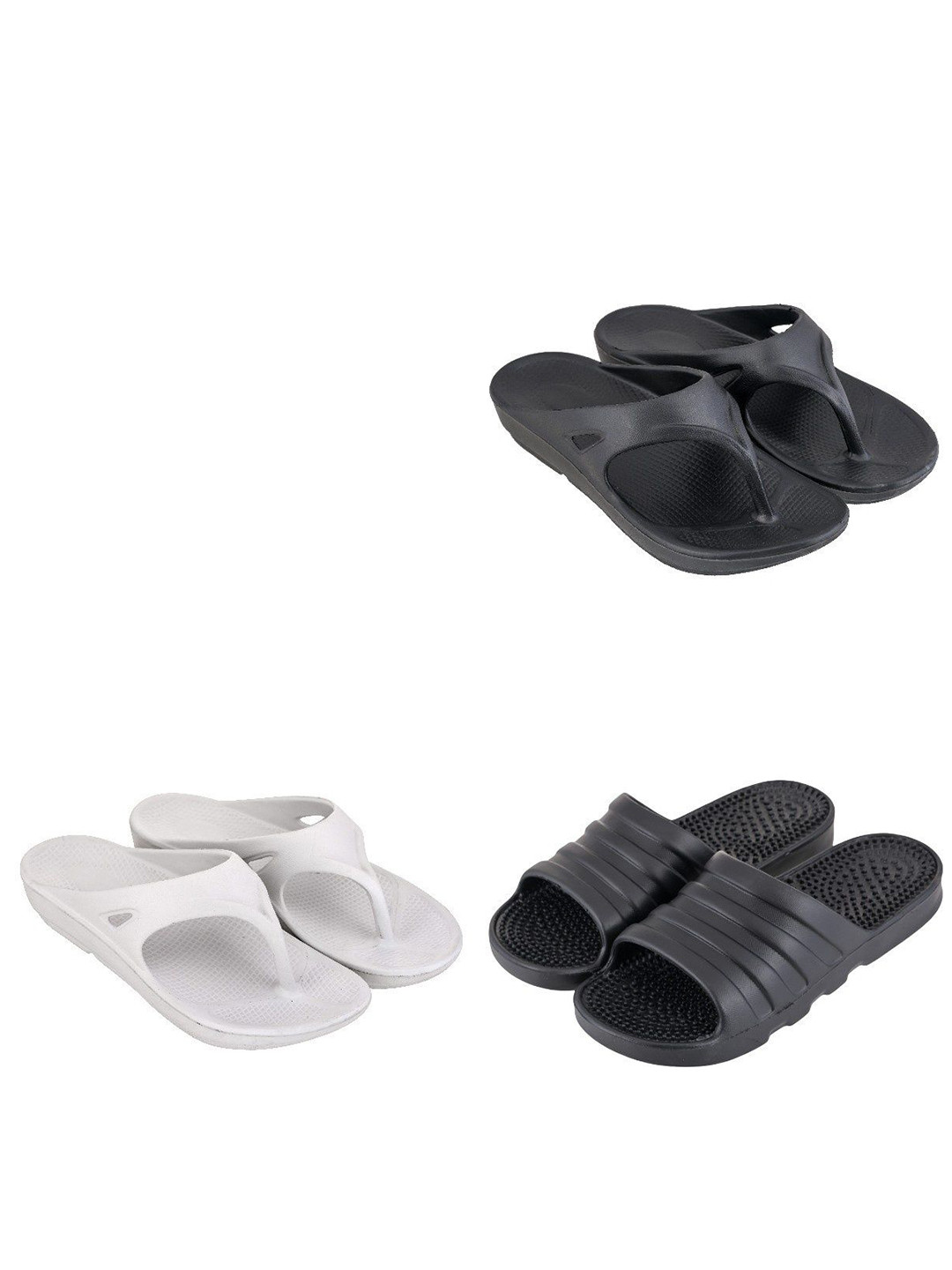 Feel alive Men Set of 4 Flip-Flops